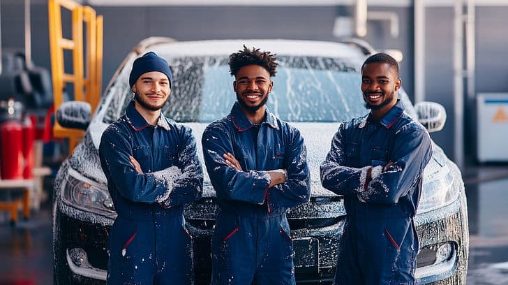 Car Wash team