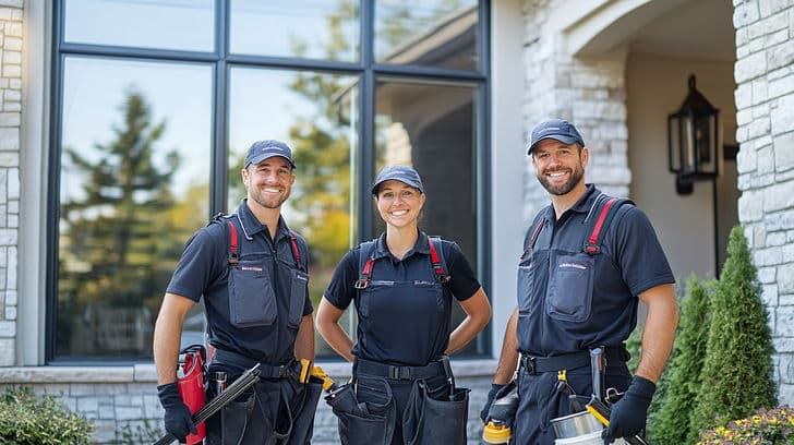 Window Cleaning team